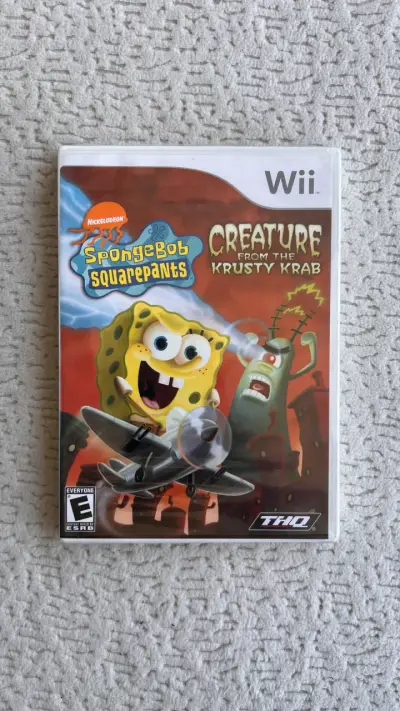 Juego Wii Bob Esponja Creature from the Krusty Krab - miniatura 1