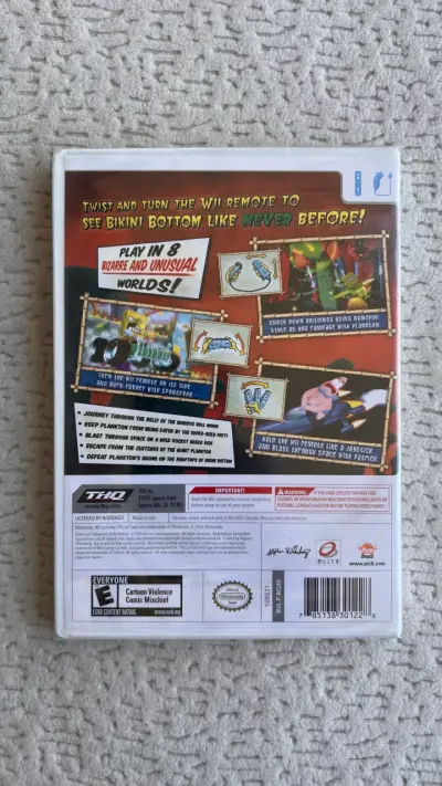 Juego Wii Bob Esponja Creature from the Krusty Krab - miniatura 2