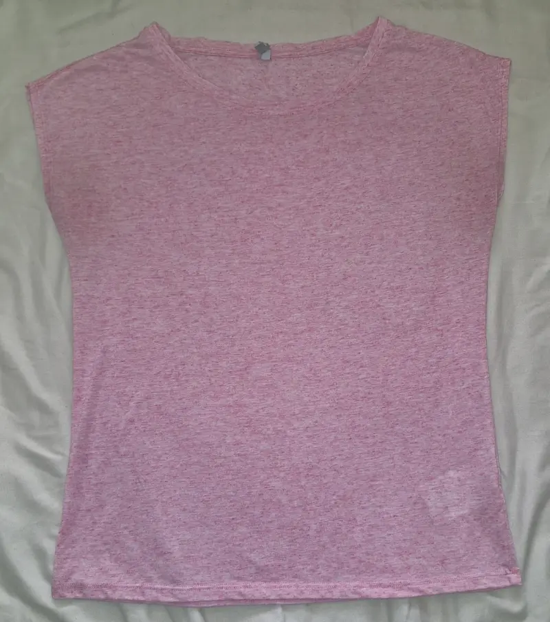 Polera Rosada Casual para Mujer - 1
