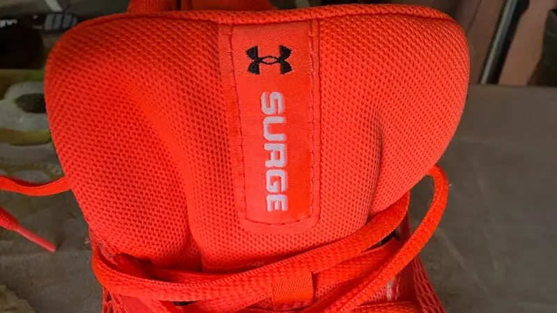 Zapatillas deportivas Under Armour rojas - 5