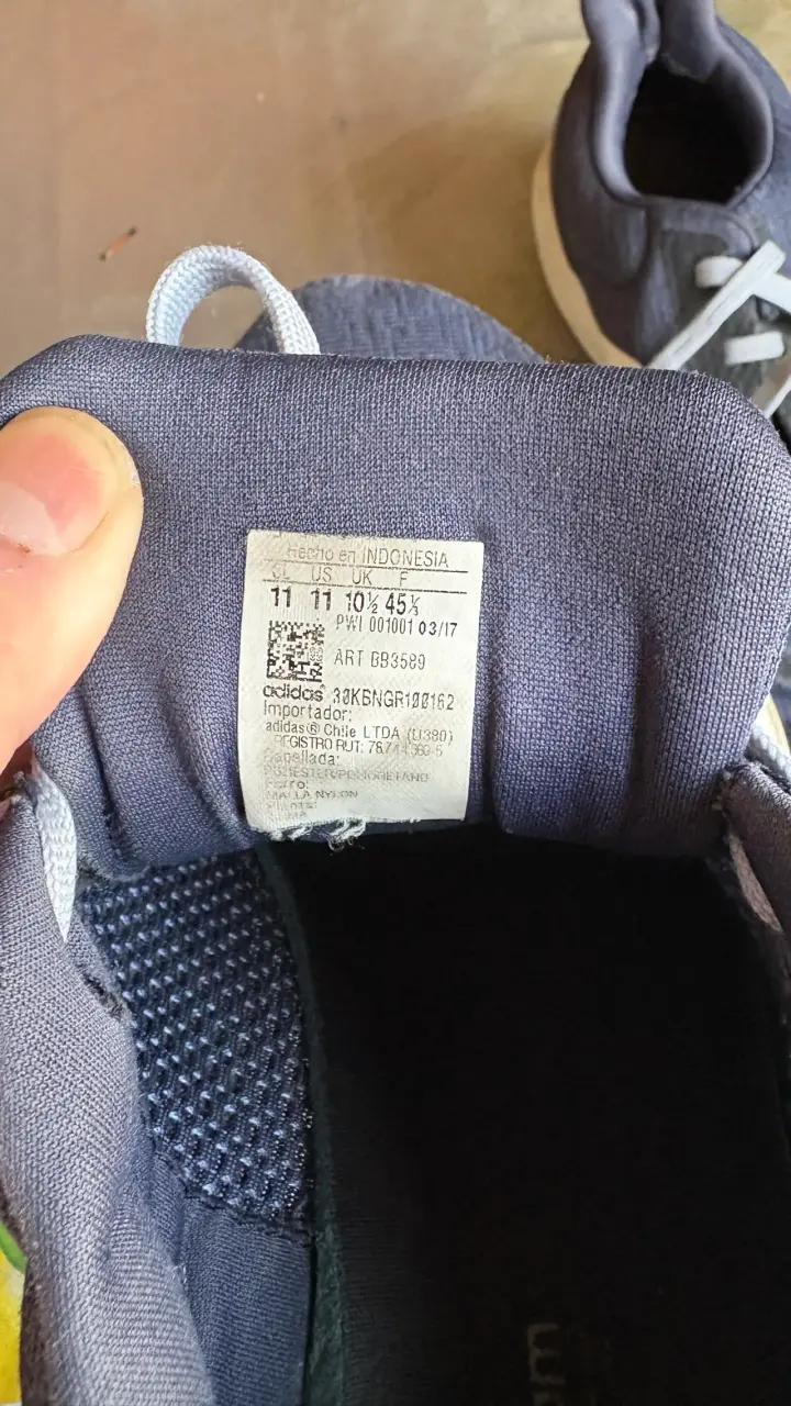 Zapatillas deportivas Adidas azul oscuro - 4