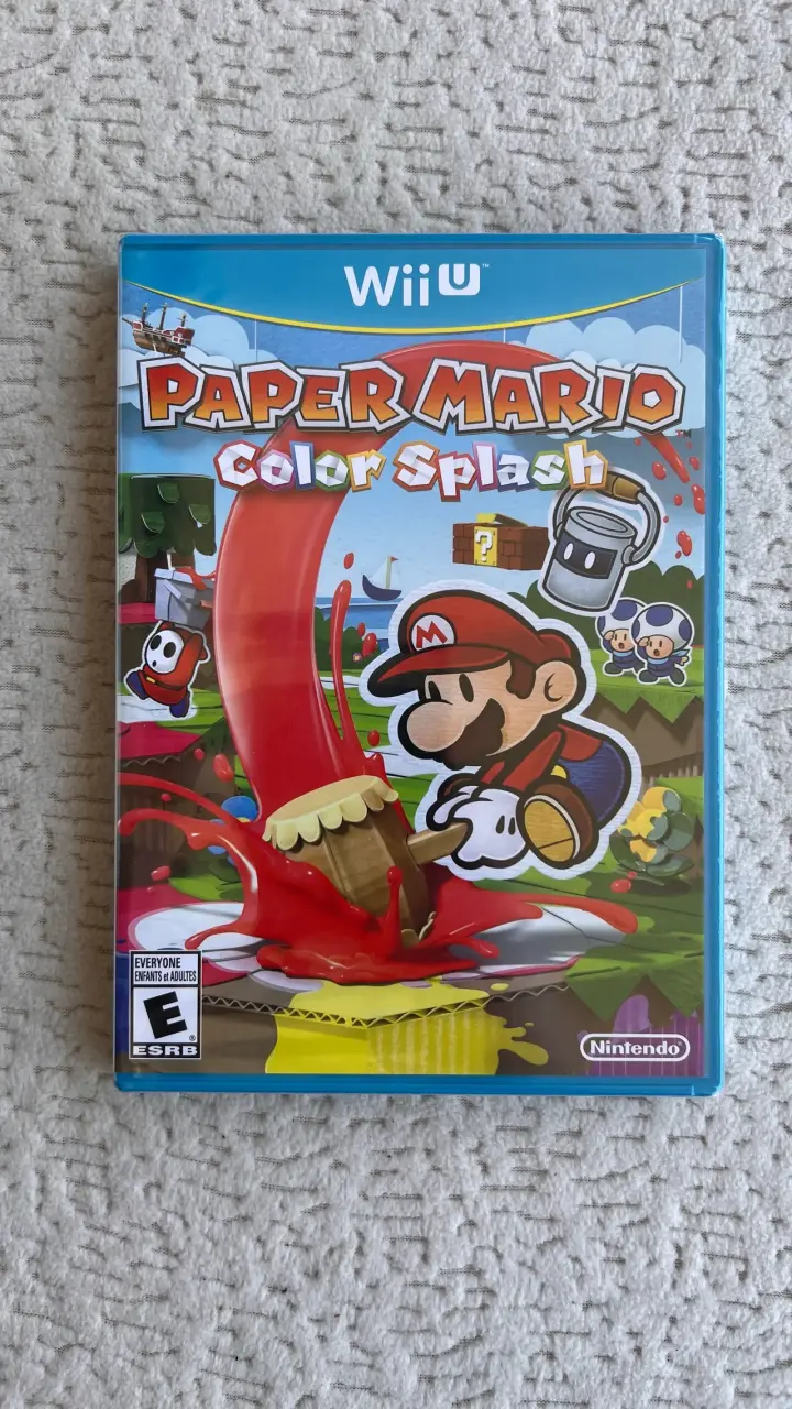 Juego Wii U Paper Mario Color Splash nuevo - 1