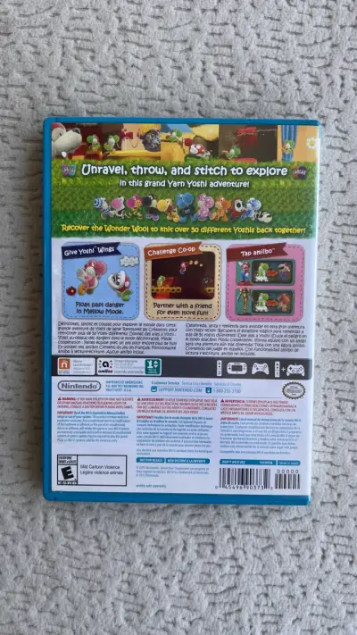 Juego Wii U Yoshi's Woolly World - miniatura 2