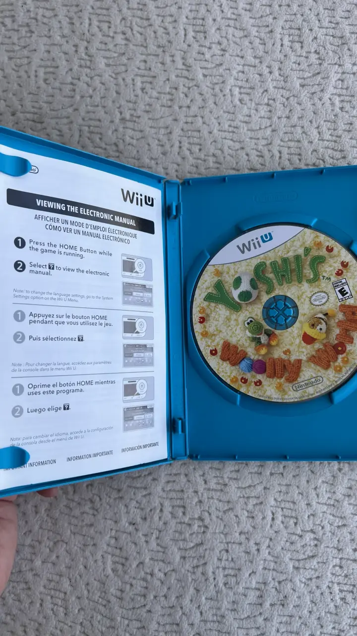 Juego Wii U Yoshi's Woolly World - 3