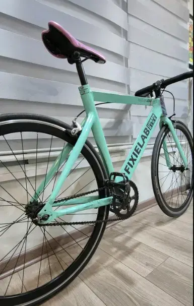 Bicicleta Fixie Verde Menta Fixielab - 2