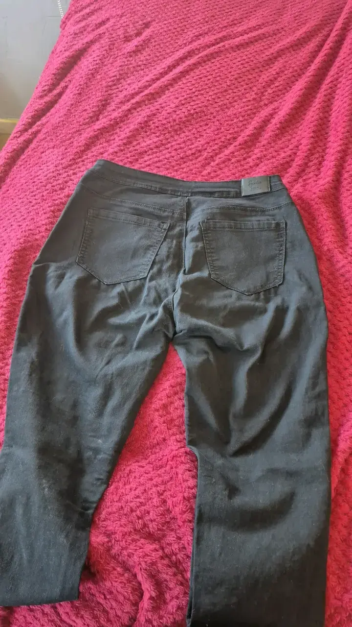 Pantalones negros talla 18 estilo casual - 3