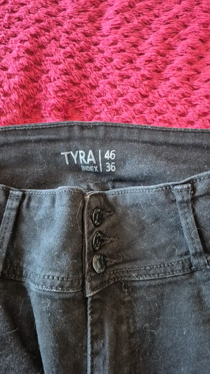 Pantalones negros Tyra talla 46 - 2