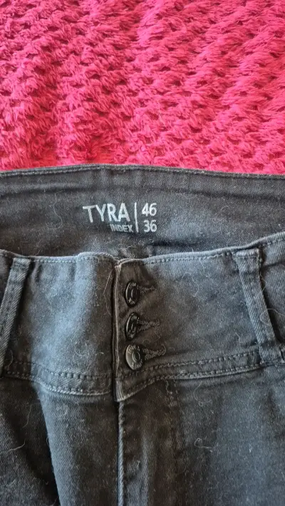 Pantalones negros Tyra talla 46 - miniatura 2