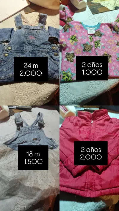 Ropa para niña de 18 a 24 meses - miniatura 1