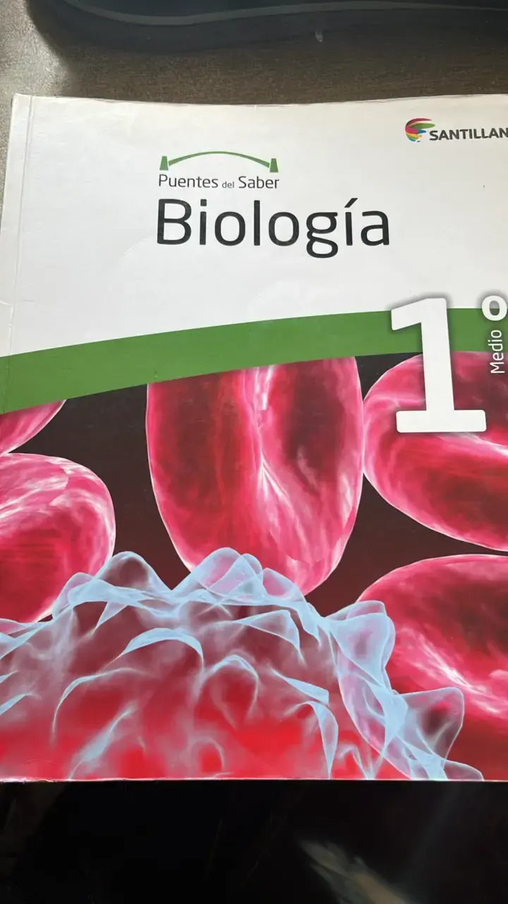 Libro de Biología 1° Puentes del Saber Santil - 1