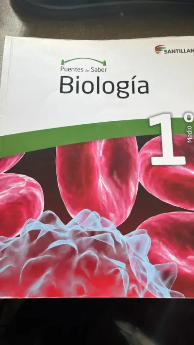 Libro de Biología 1° Puentes del Saber Santil - miniatura 1