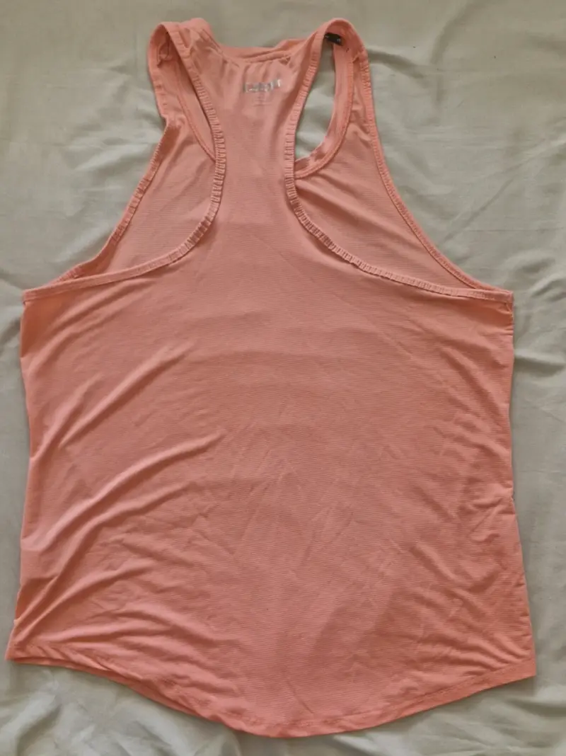 Polera deportiva sin mangas K-Sport color coral - 2