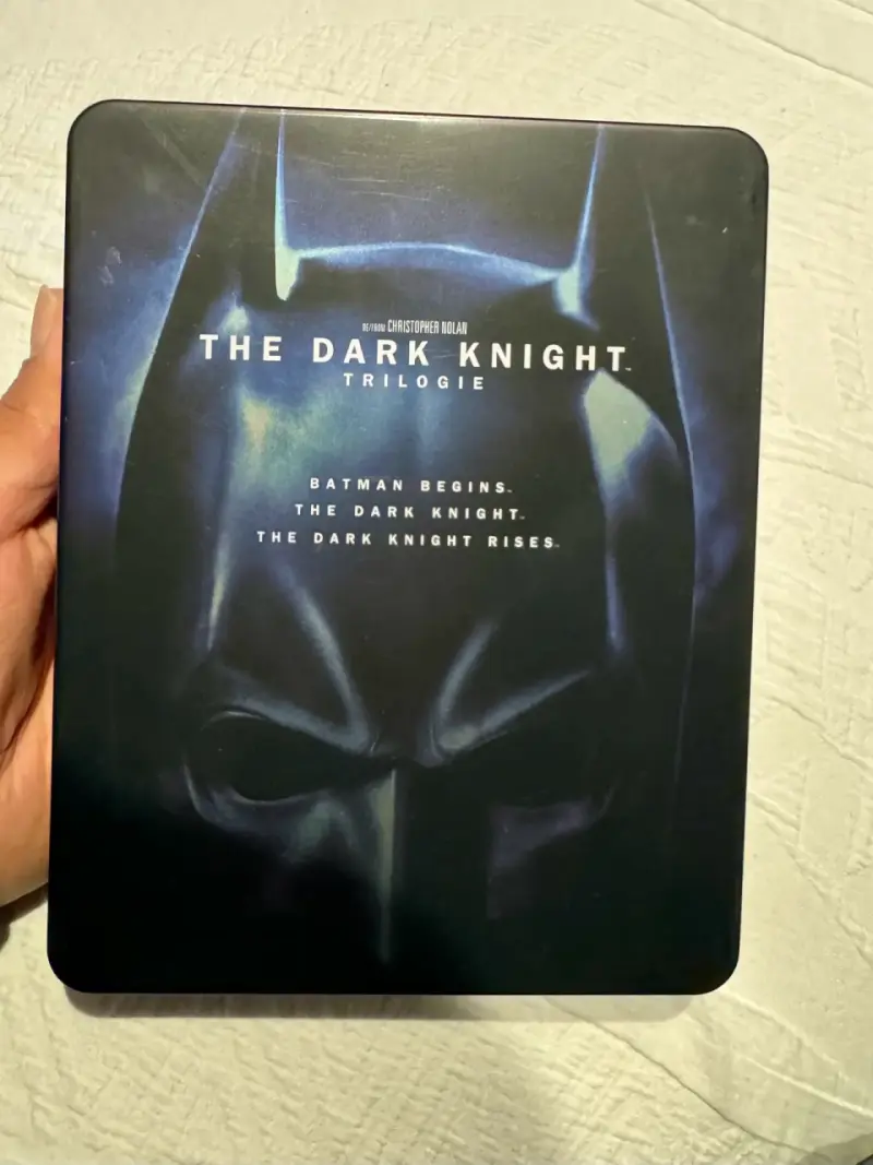 Trilogía The Dark Knight en Blu-ray Steel Book - 1