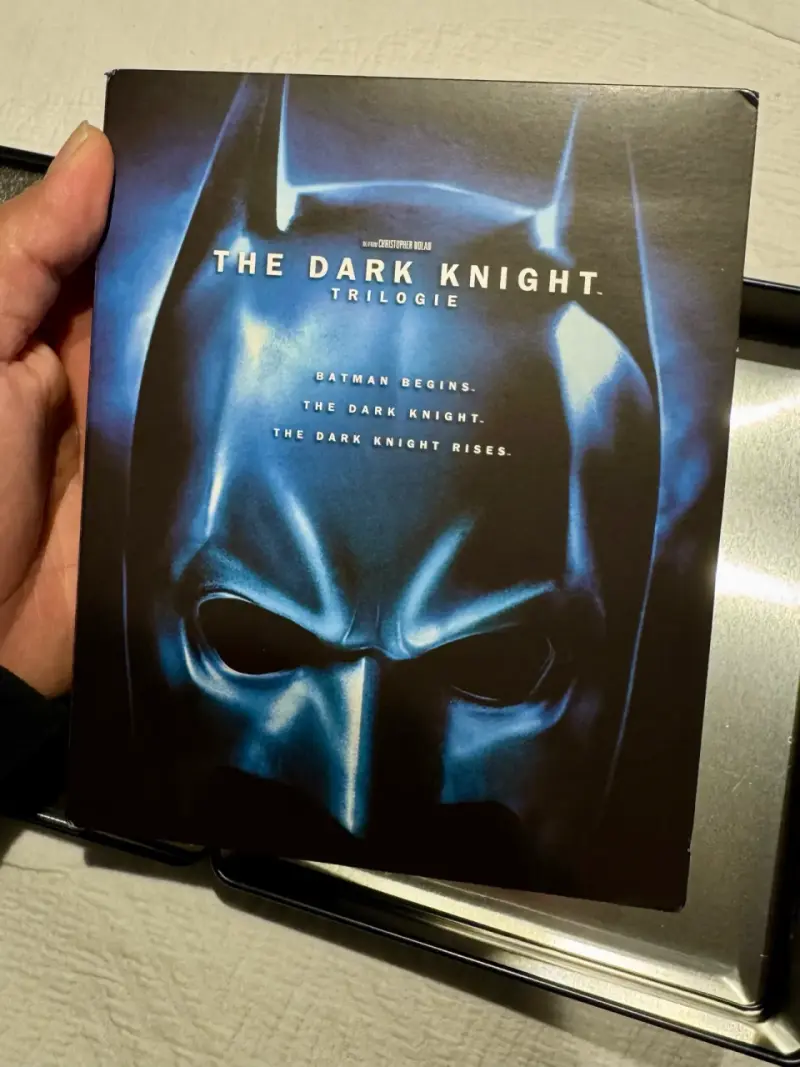 Trilogía The Dark Knight en Blu-ray Steel Book - 2