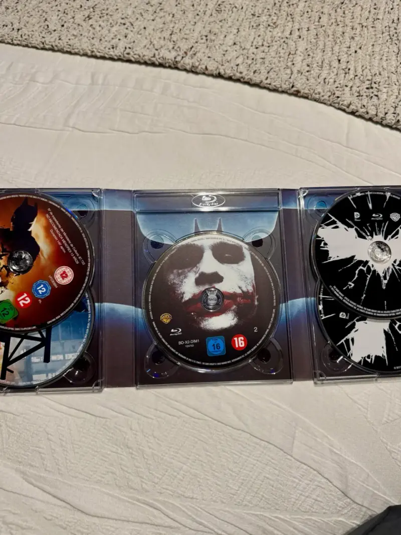 Trilogía The Dark Knight en Blu-ray Steel Book - 4