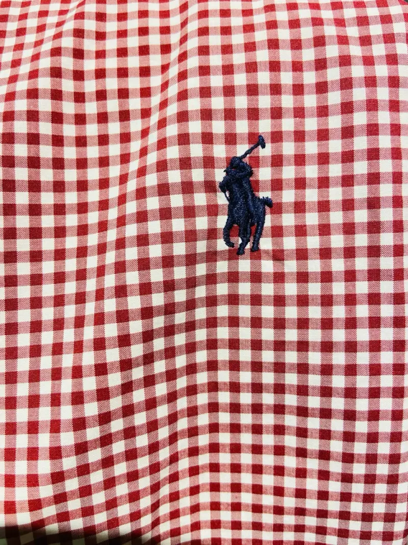 Camisa a cuadros Ralph Lauren roja para hombre - 2