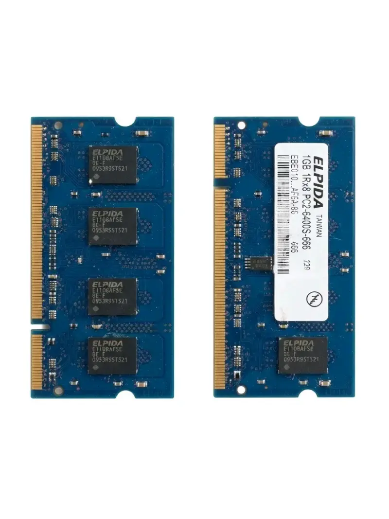 Memoria RAM Elpida 1GB DDR2 para Laptop