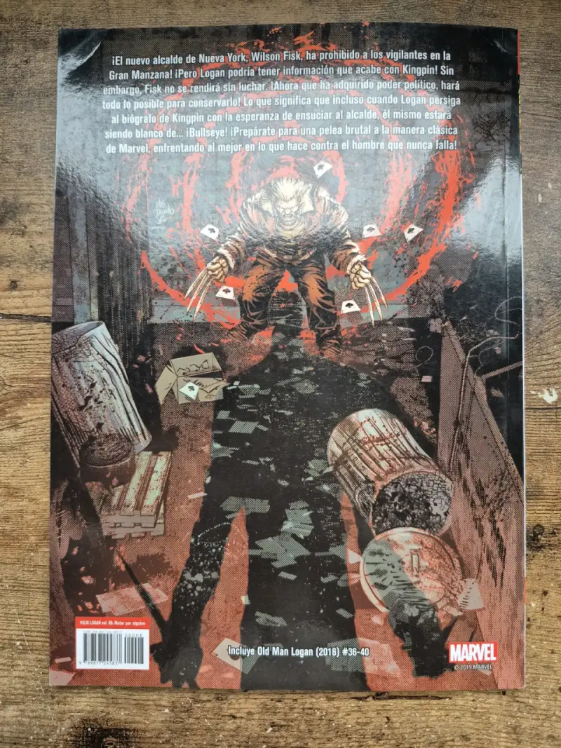Cómic Viejo Logan: Matar por Alguien - Marvel - 2