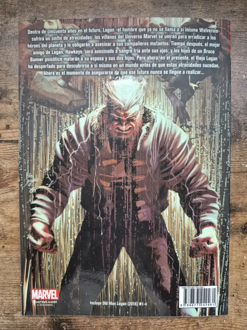 Cómic Viejo Logan Vol. 01 Marvel - 2