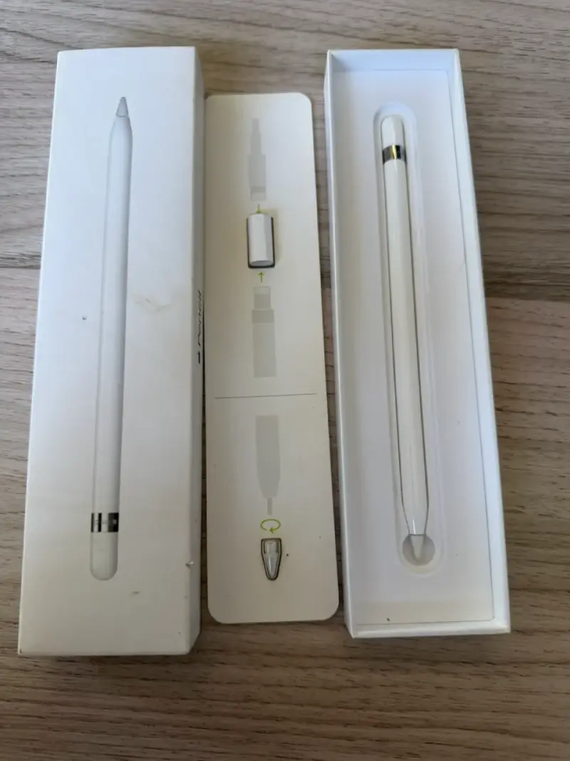 Apple Pencil 1a Generación + Adaptador+ Punta