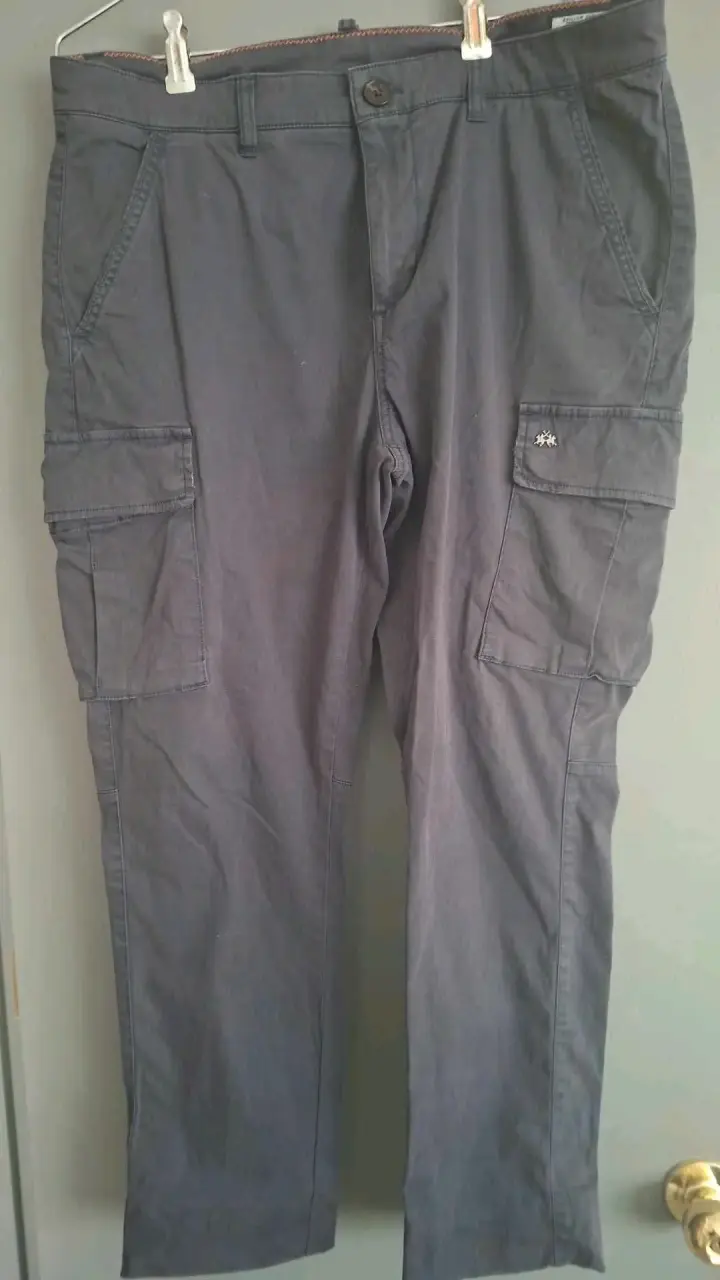 Pantalones cargo y rectos, - 1