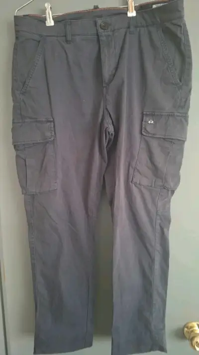 Pantalones cargo y rectos, - miniatura 1