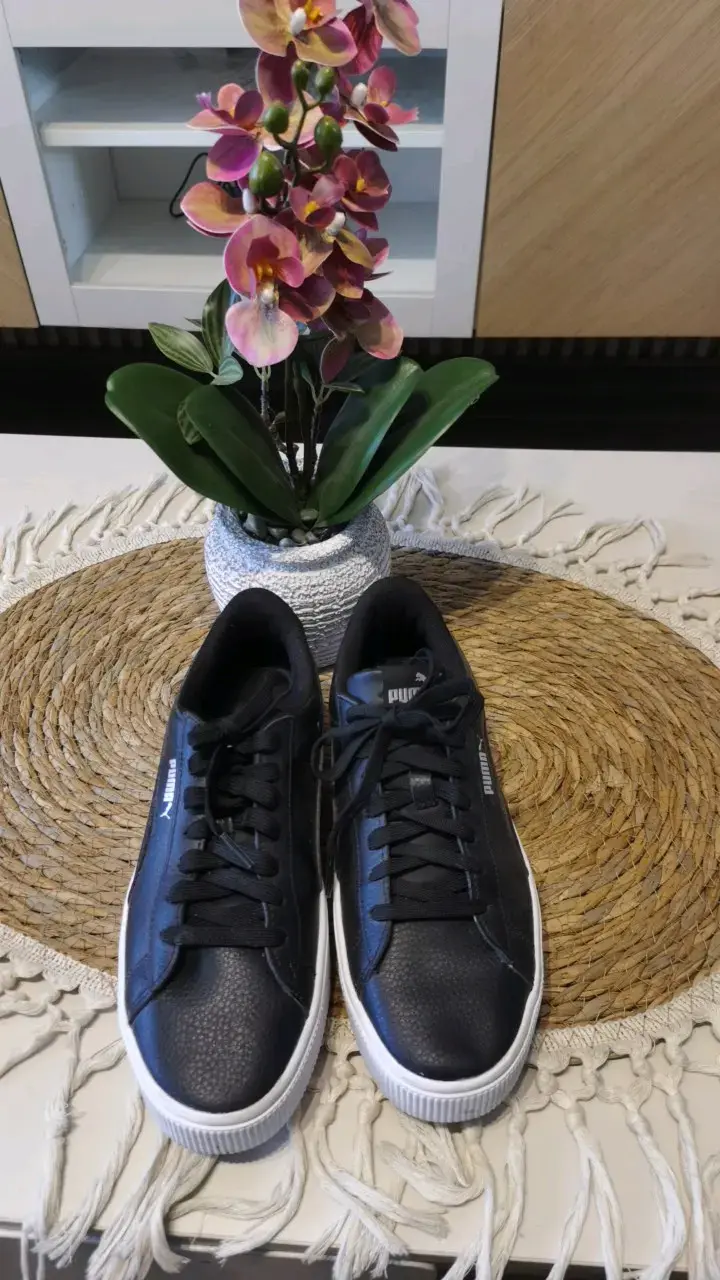 Zapatillas negras Puma unisex