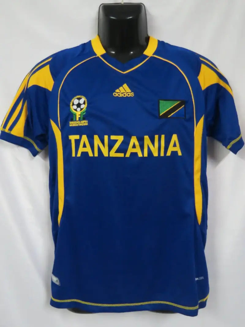 Camiseta de fútbol Tanzania Adidas azul TALLA S - 1