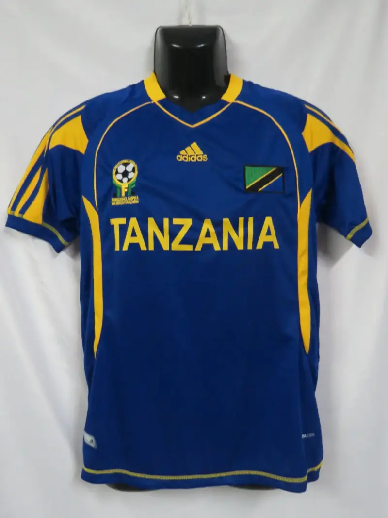 Camiseta de fútbol Tanzania Adidas azul TALLA S - 2