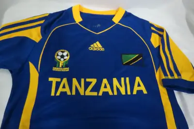 Camiseta de fútbol Tanzania Adidas azul TALLA S - miniatura 5