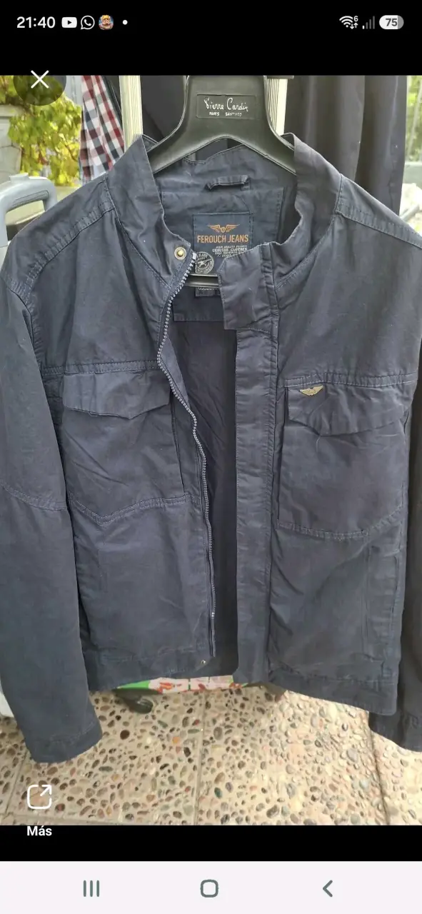 Chaqueta Ferouch azul para hombre