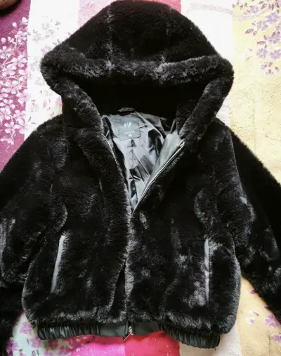 Chaqueta juvenil negra - miniatura 1