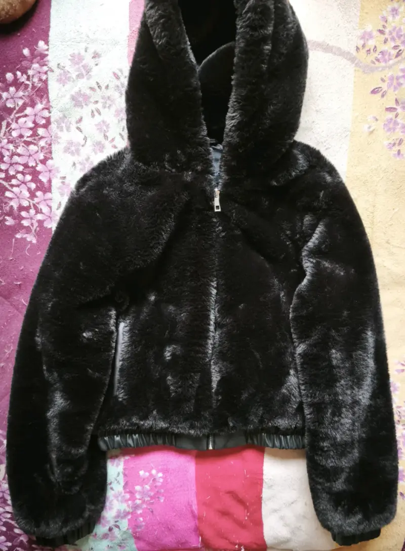 Chaqueta juvenil negra - 3