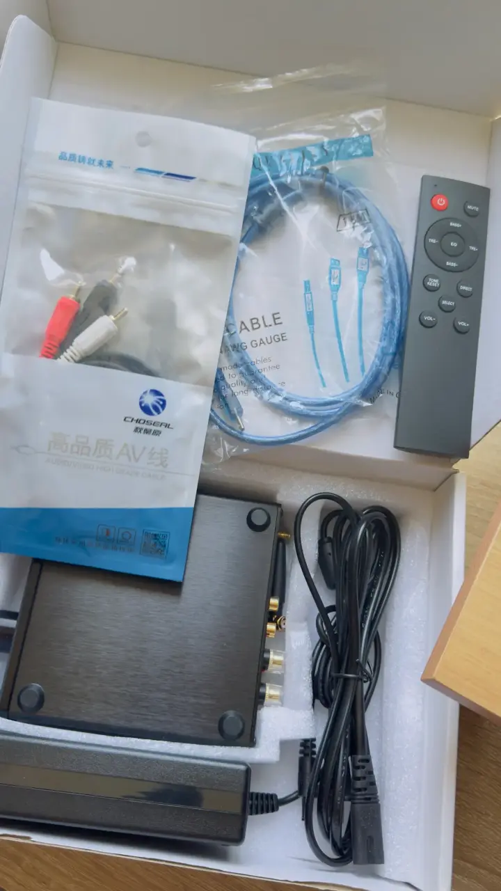 Amplificador de Audio FX-AudioD502BT con Bluetooth - 5