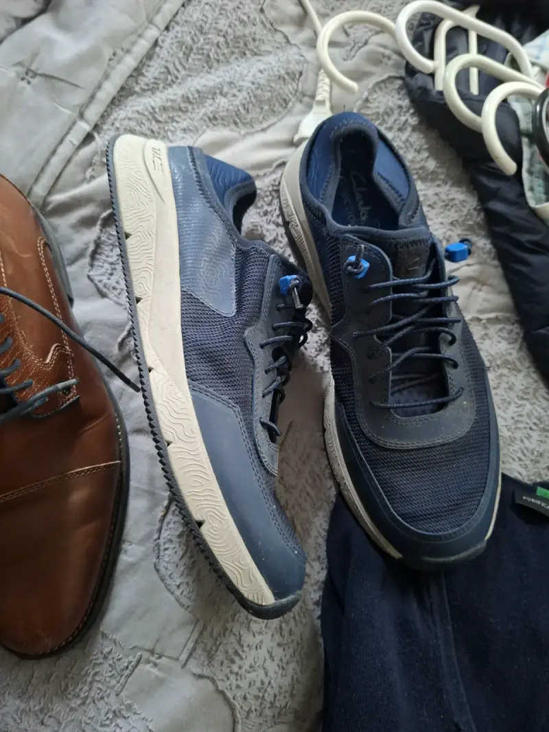Zapatillas deportivas azules Clarks para hombre - 2