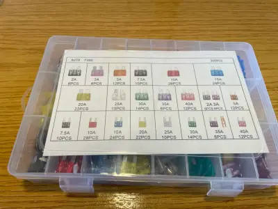 Set de Fusibles Automotrices Variados 300 Piezas - miniatura 3