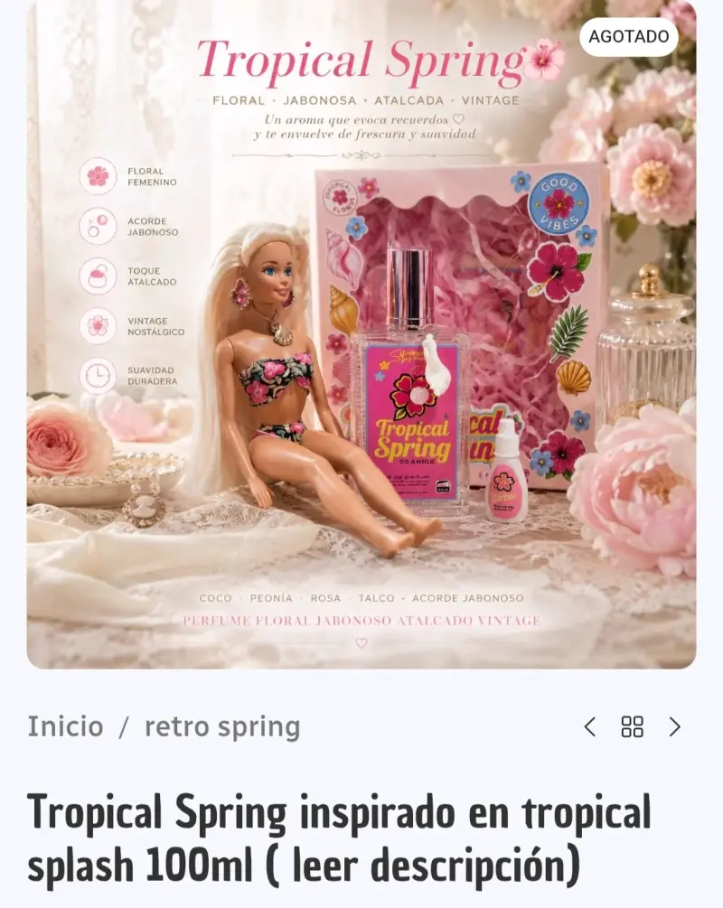 Perfume Tropical Spring Eau de Parfum 100 ml - 3