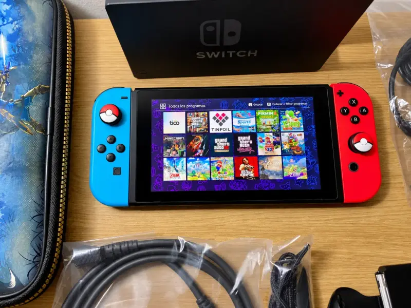 nintendo switch magia 512gb!! 🧙, +50 juegos, GTA - 1
