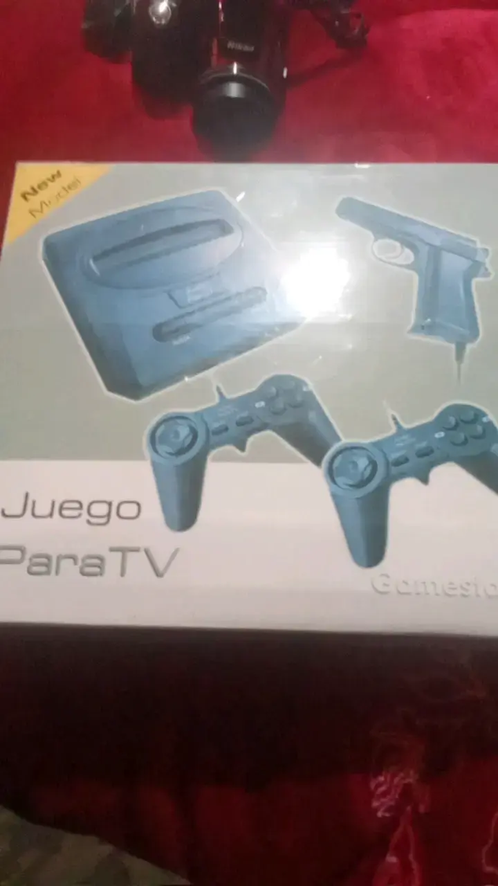 Consola de Juegos para TV con Pistola y Controles
