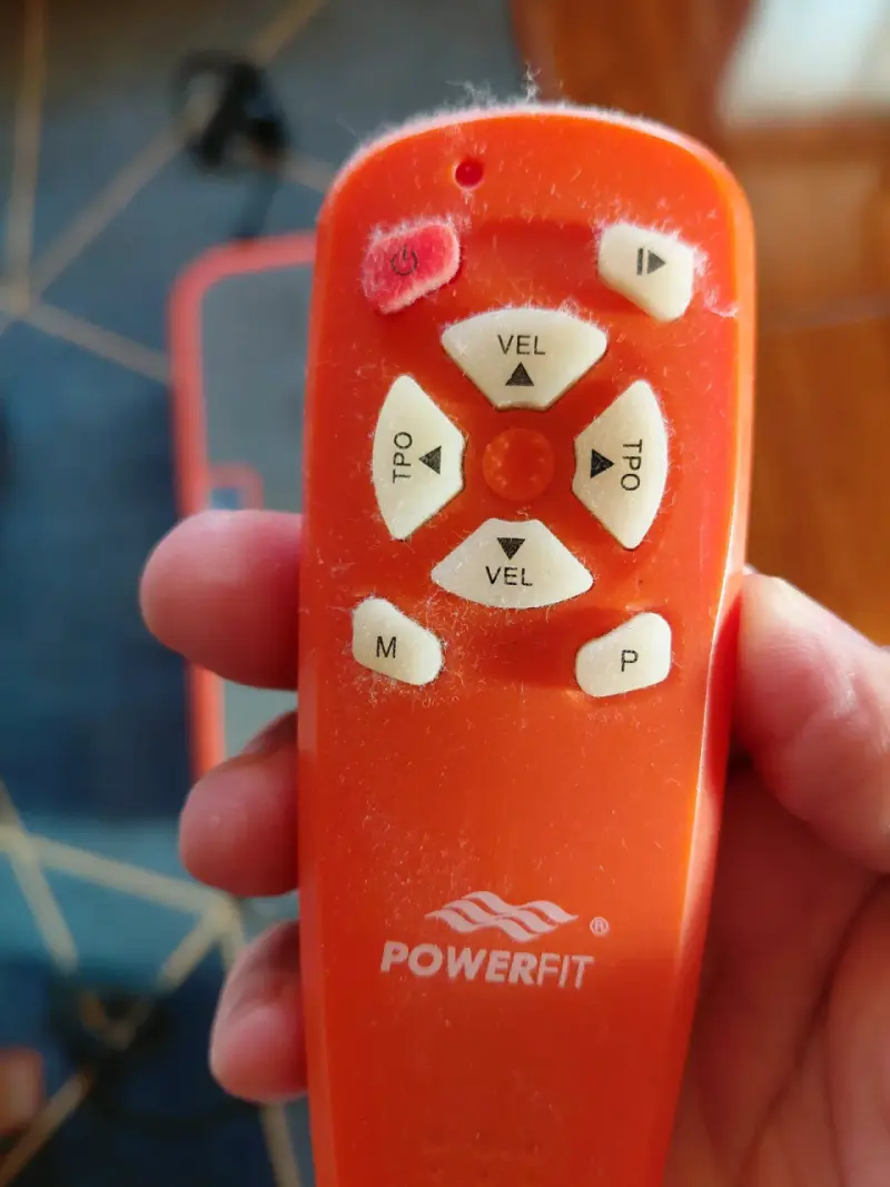 Plataforma vibratoria Powerfit Compact con control remoto - 3