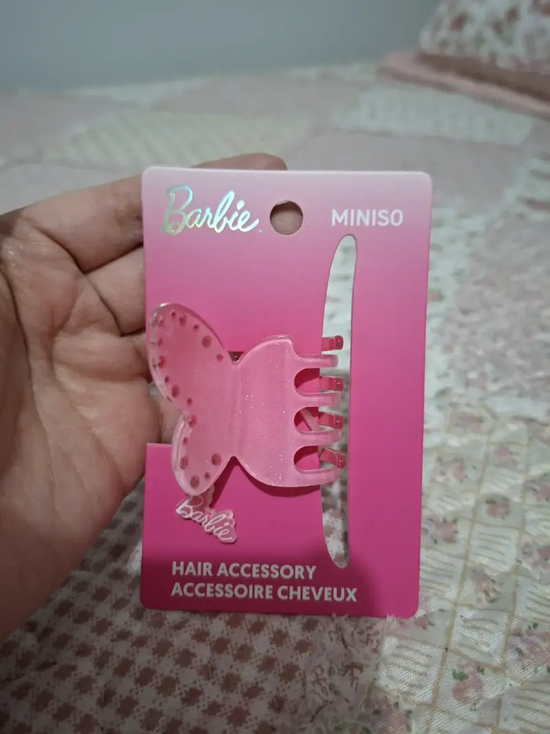 Accesorio para el cabello Barbie mariposa rosa