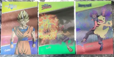 Set de Postales de Anime 12 x 16 cms HOLOGRAMAS - miniatura 1
