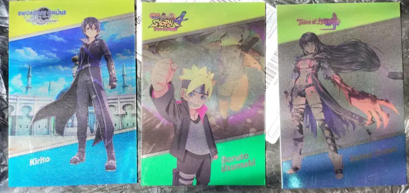 Set de Postales de Anime 12 x 16 cms HOLOGRAMAS - 2
