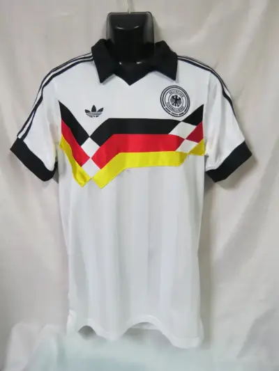 Camiseta retro Alemania 1990 Adidas TALLA S - M - miniatura 2