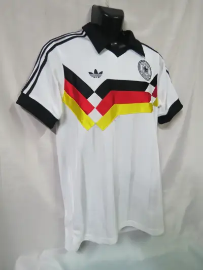 Camiseta retro Alemania 1990 Adidas TALLA S - M - miniatura 4