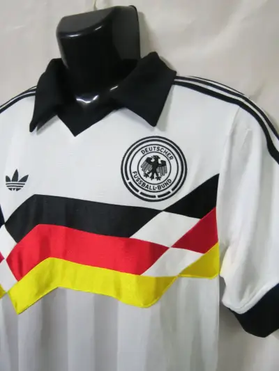 Camiseta retro Alemania 1990 Adidas TALLA S - M - miniatura 5