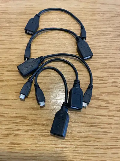 Cables OTG adaptadores USB a Micro USB - miniatura 1