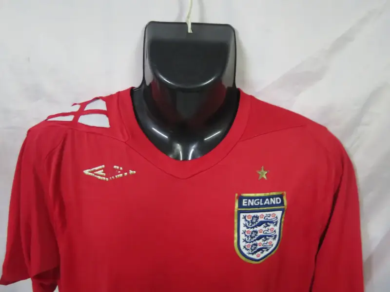 Camiseta Roja Selección Inglaterra TALLA M 2006 - 4