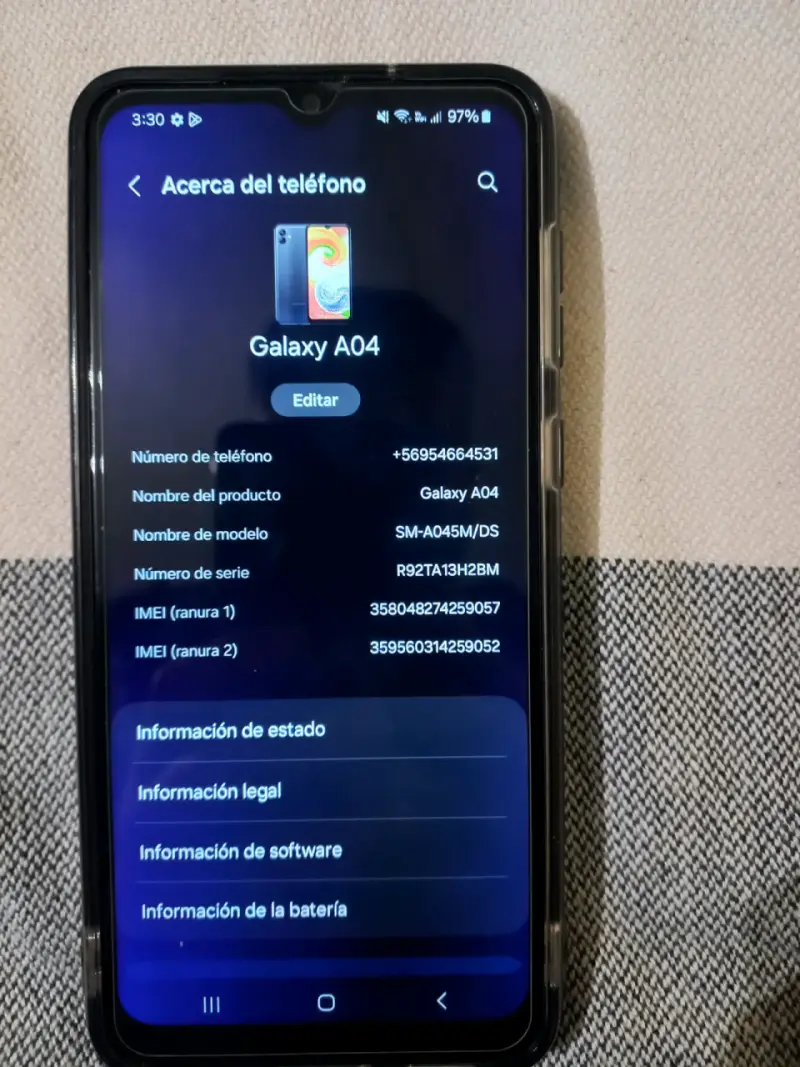 Samsung Galaxy A04 en buen estado - 1