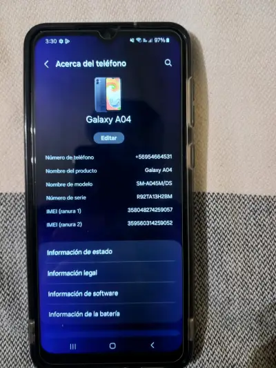 Samsung Galaxy A04 en buen estado - miniatura 1